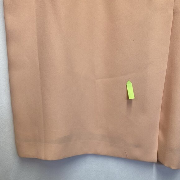 DONNA VINCI Embroidered Beaded Embellishment 2pc Lined Skirt Suit Women 22 Peach - Picture 3 of 16